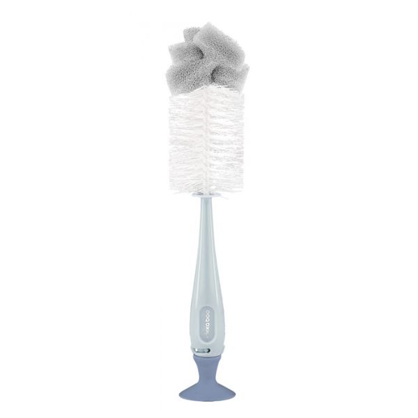 Kikkaboo Escova para Biberões e Tetina 2 em 1 Azul