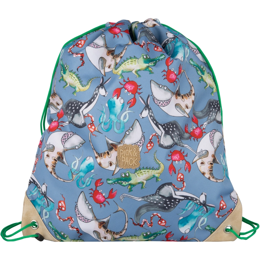 Pick & Pack Turnbeutel Mix Animal Cloud grey