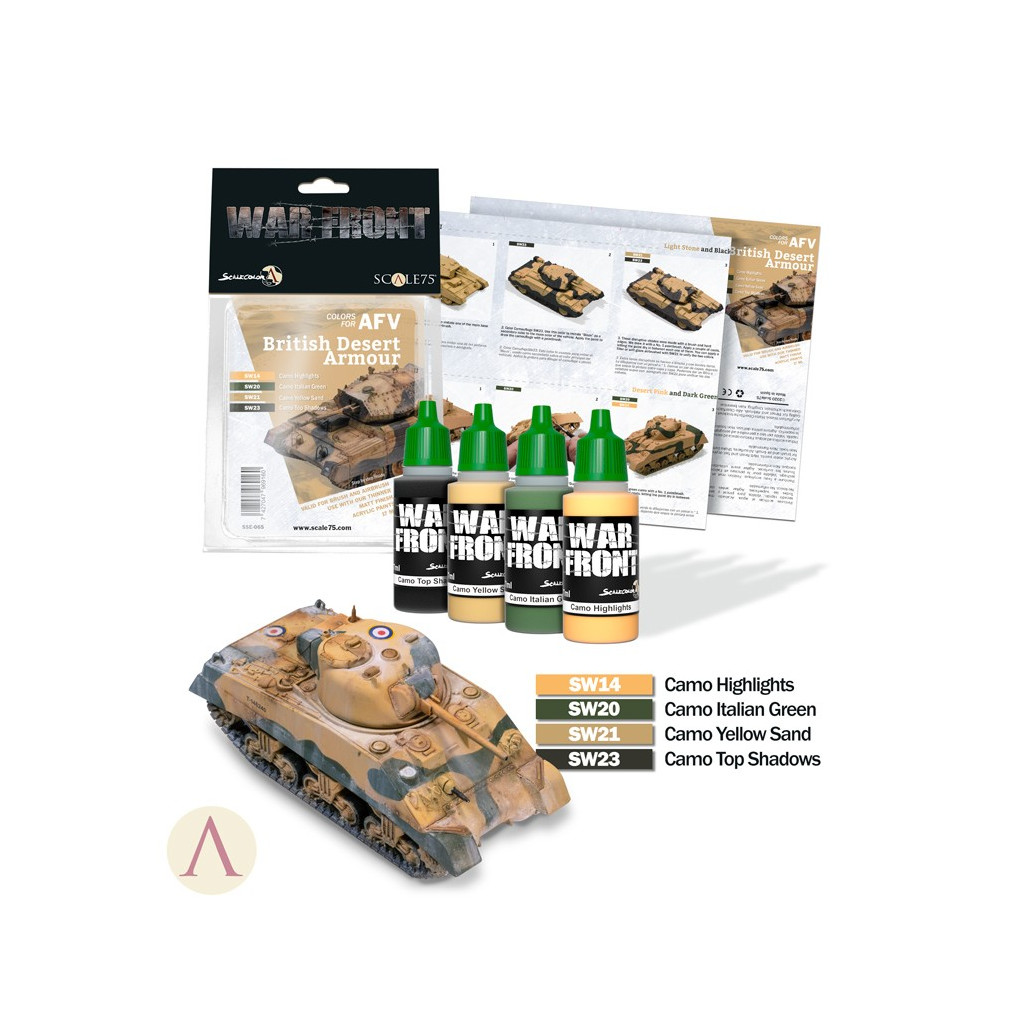 Scale75 - British Desert Armor
