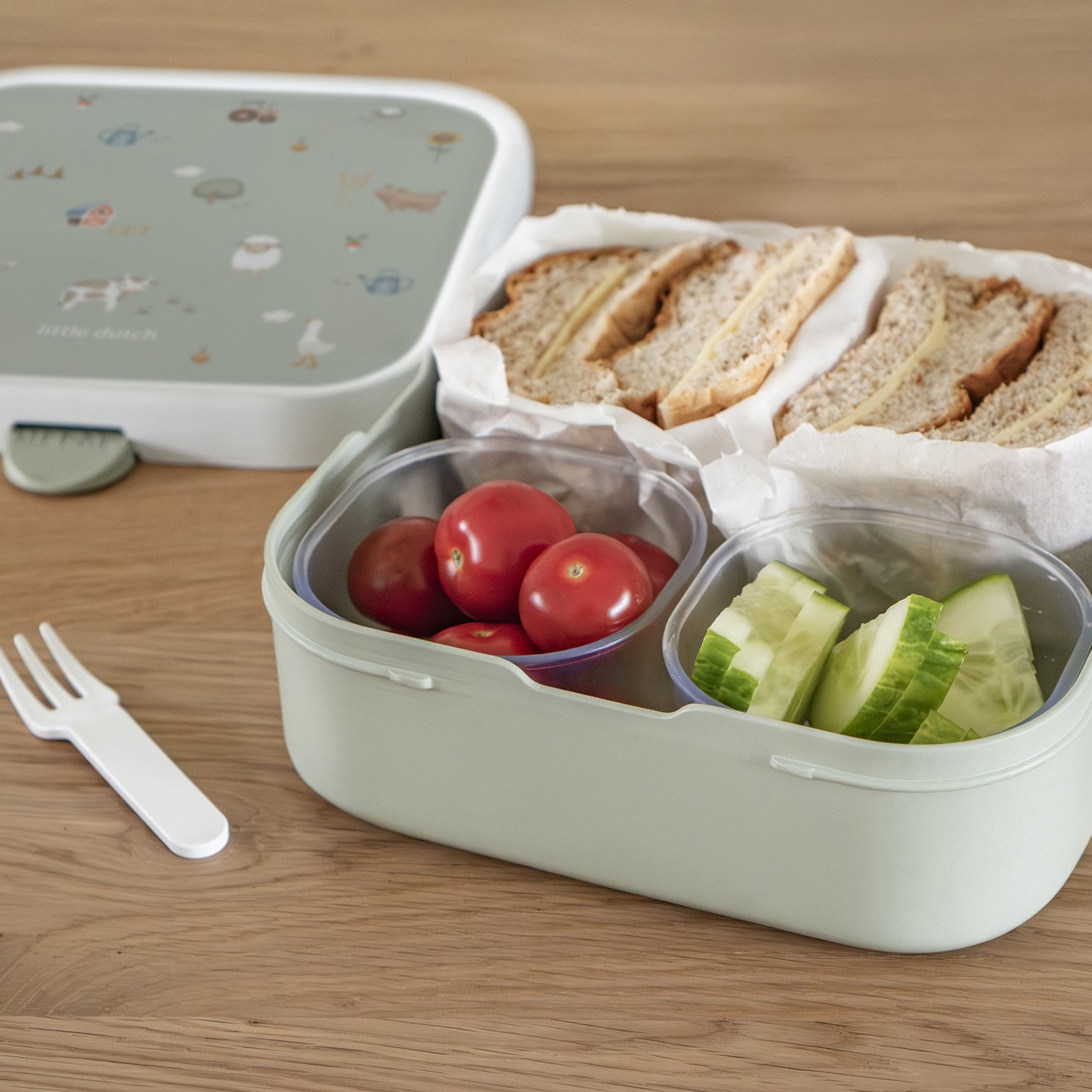 Mepal Campus Bento groot lunchbox - Cool mint