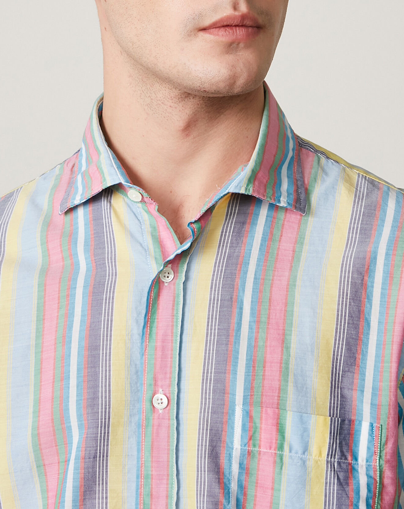 Hartford Chemise regular Paul multicolore