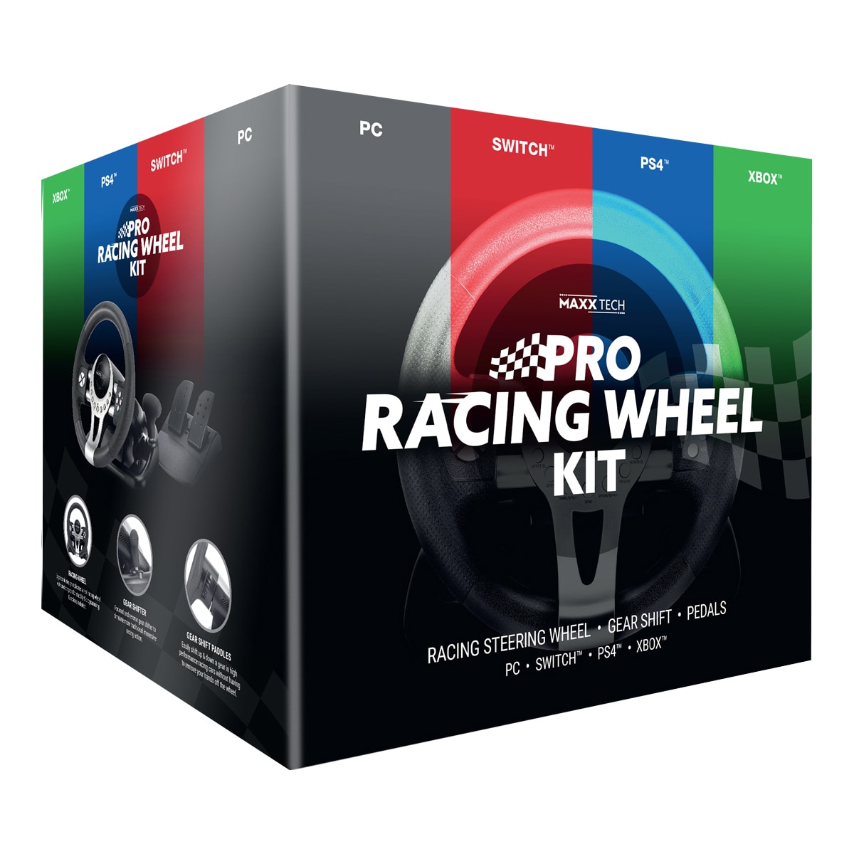 Maxx Tech Pro rattsett (PC, Switch, Xbox, PlayStation)