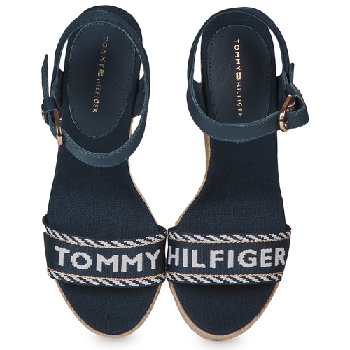 Tommy Hilfiger - SEASONAL WEBBING WEDGE - Marine