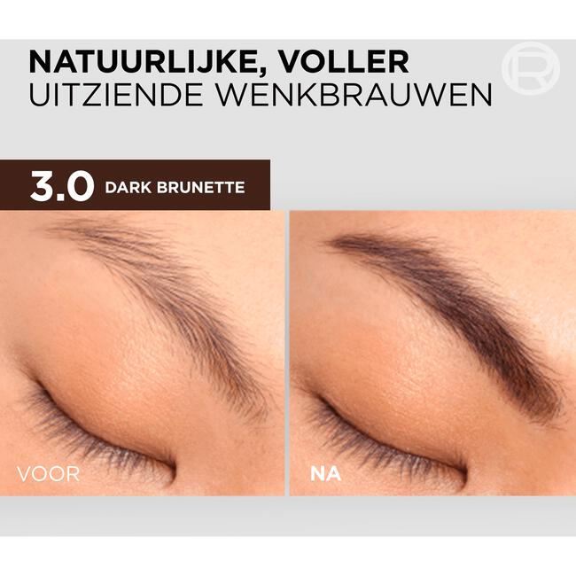 L'Oréal Paris Brow Color wenkbrauwverf 3.0 Dark Brunette 30ML
