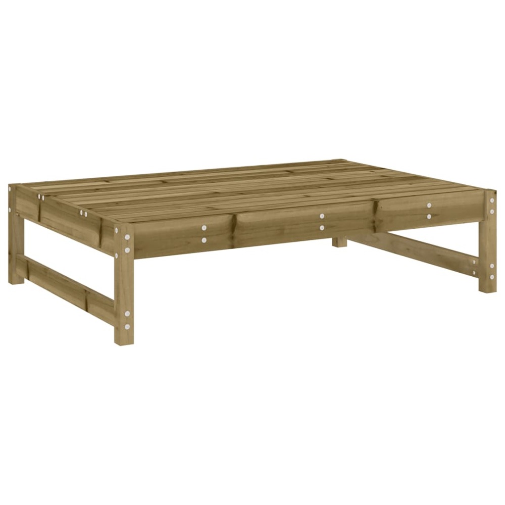 Salon de jardin 4 pcs bois de pin imprégné
