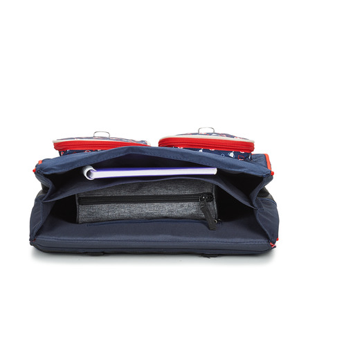 Tann's - ALBAN CARTABLE 38 CM - Marine / Rouge