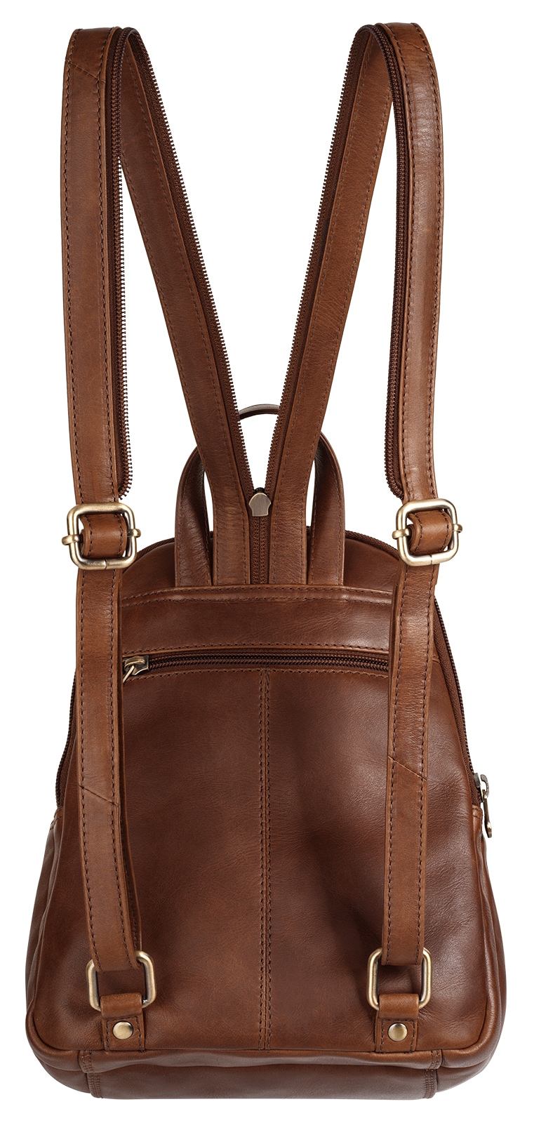 Piké Cityrucksack echt Leder