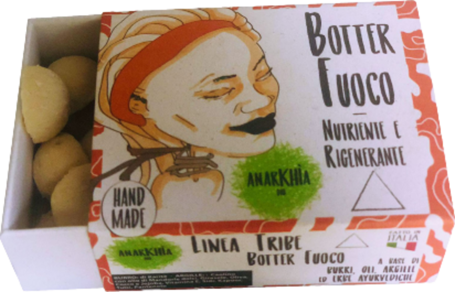ANARKHIA  TRIBE Nährende & regenerierende Feste Pre-Shampoo-Packung, 50 g