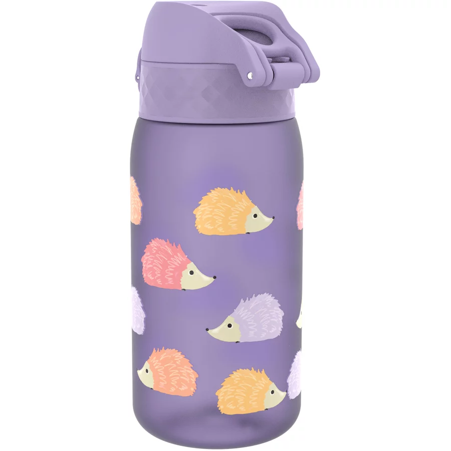 ion8 Kindertrinkflasche auslaufsicher 350 m Igel  Flieder