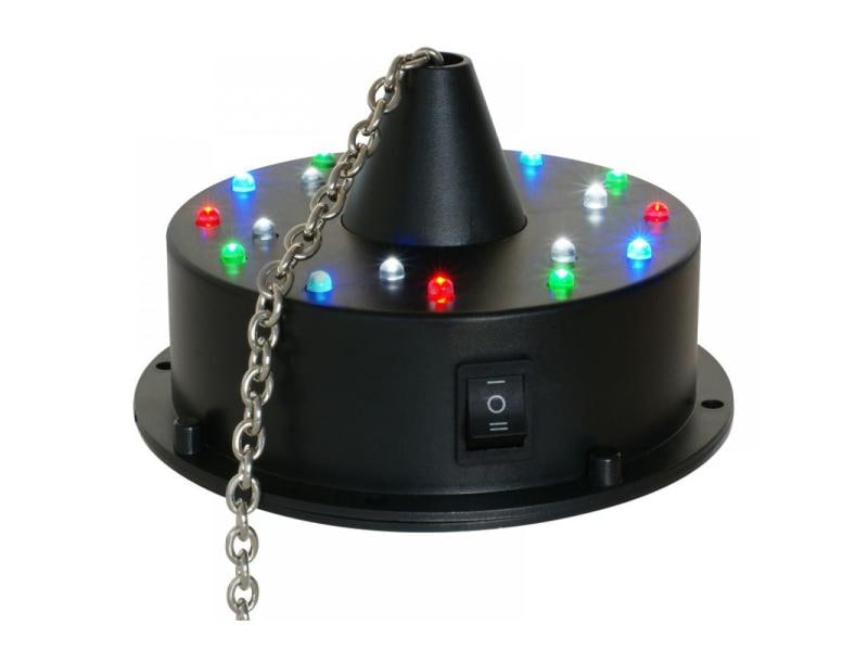 BeamZ Spiegelkugelmotor mit 18 LED Spiegelkugelmotor mit 18 farbigen LEDs