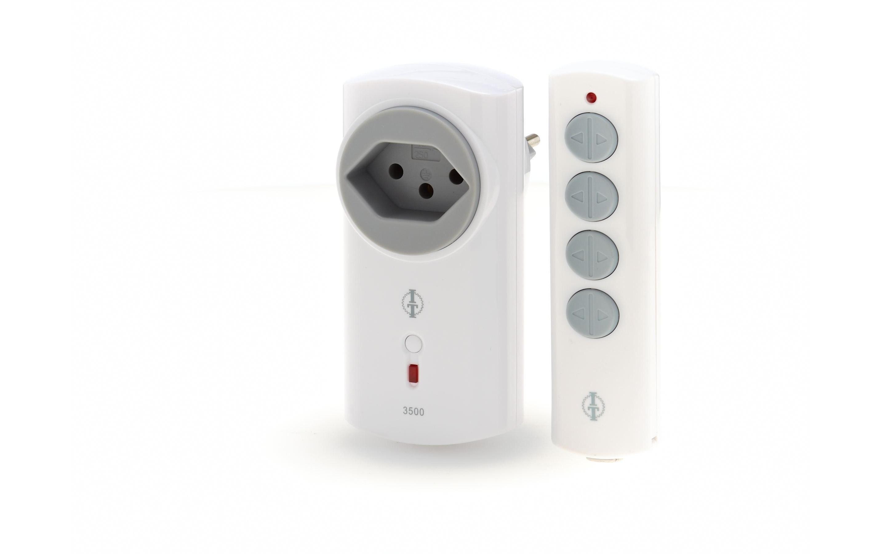 Funk-Zwischenstecker IT-3500L SetFunk-Stecker-Set für alle Sender