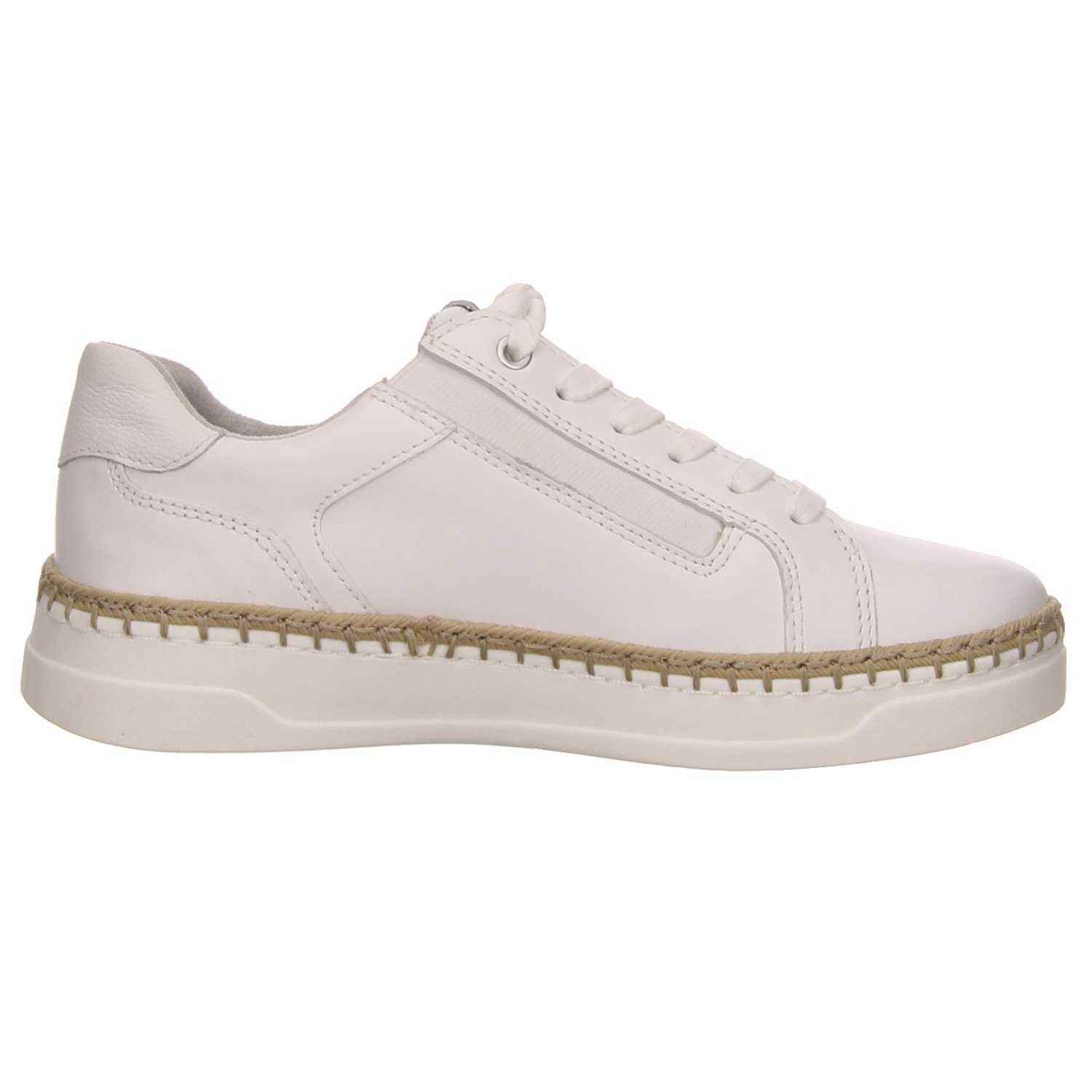 Tamaris Schnürhalbschuh weiß weiss/weiss kombi