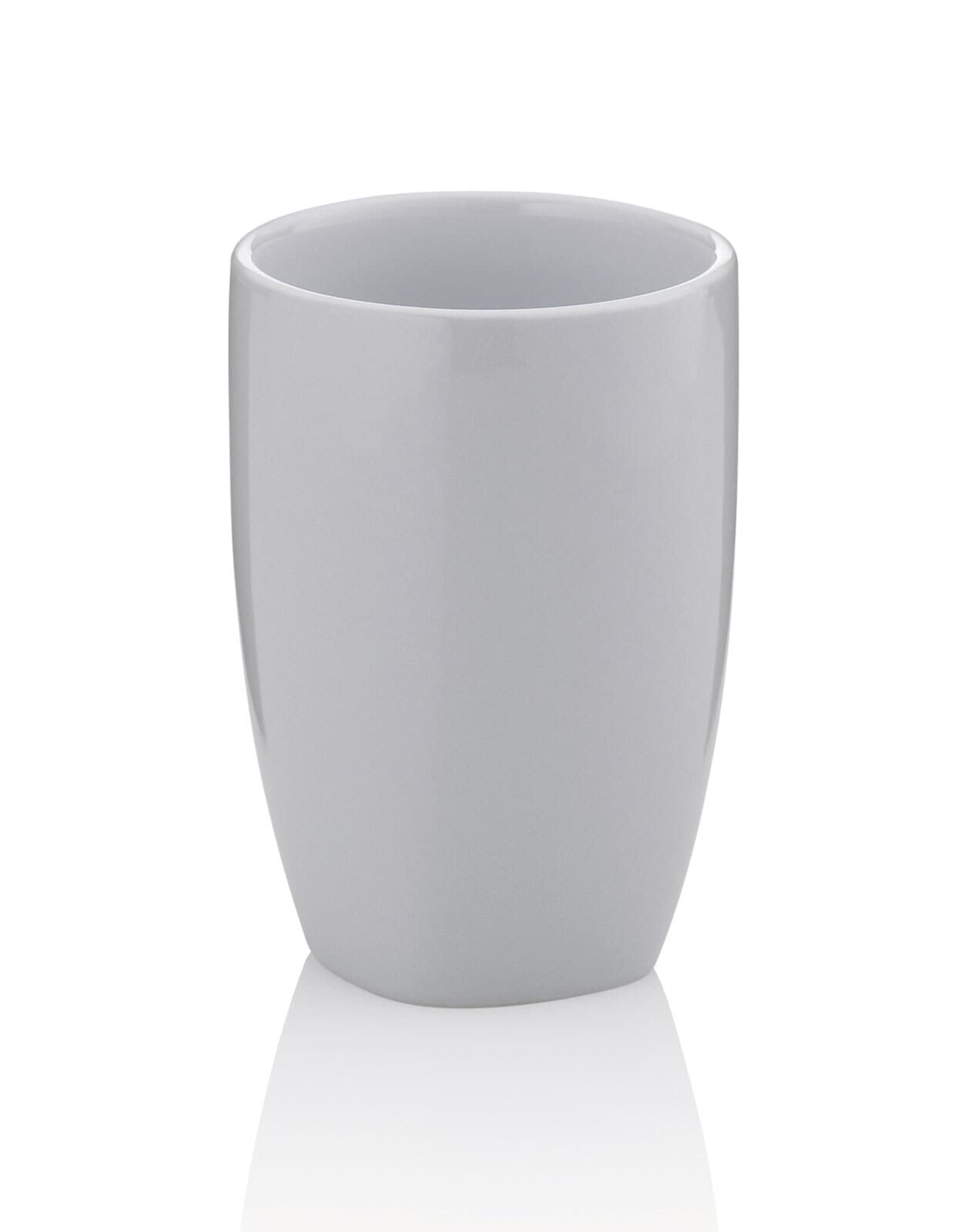 kela Zahnputzbecher LANDARO 10,5 cm Keramik gletschergrau