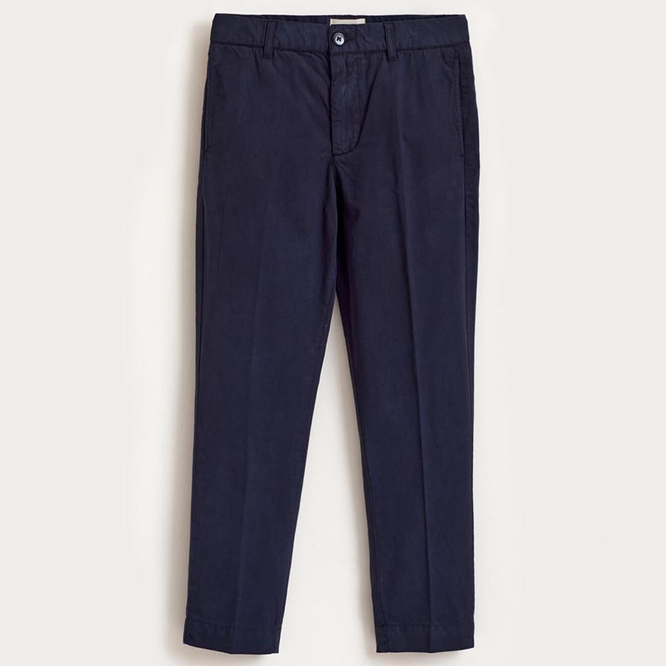 Bellerose Pantalon Chino Isaac en Toile de coton marine