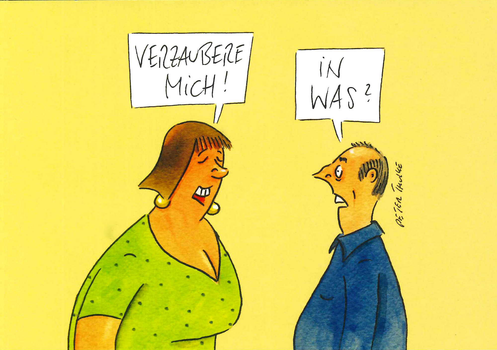 Postkarte 'Verzaubere mich' günstig bestellen