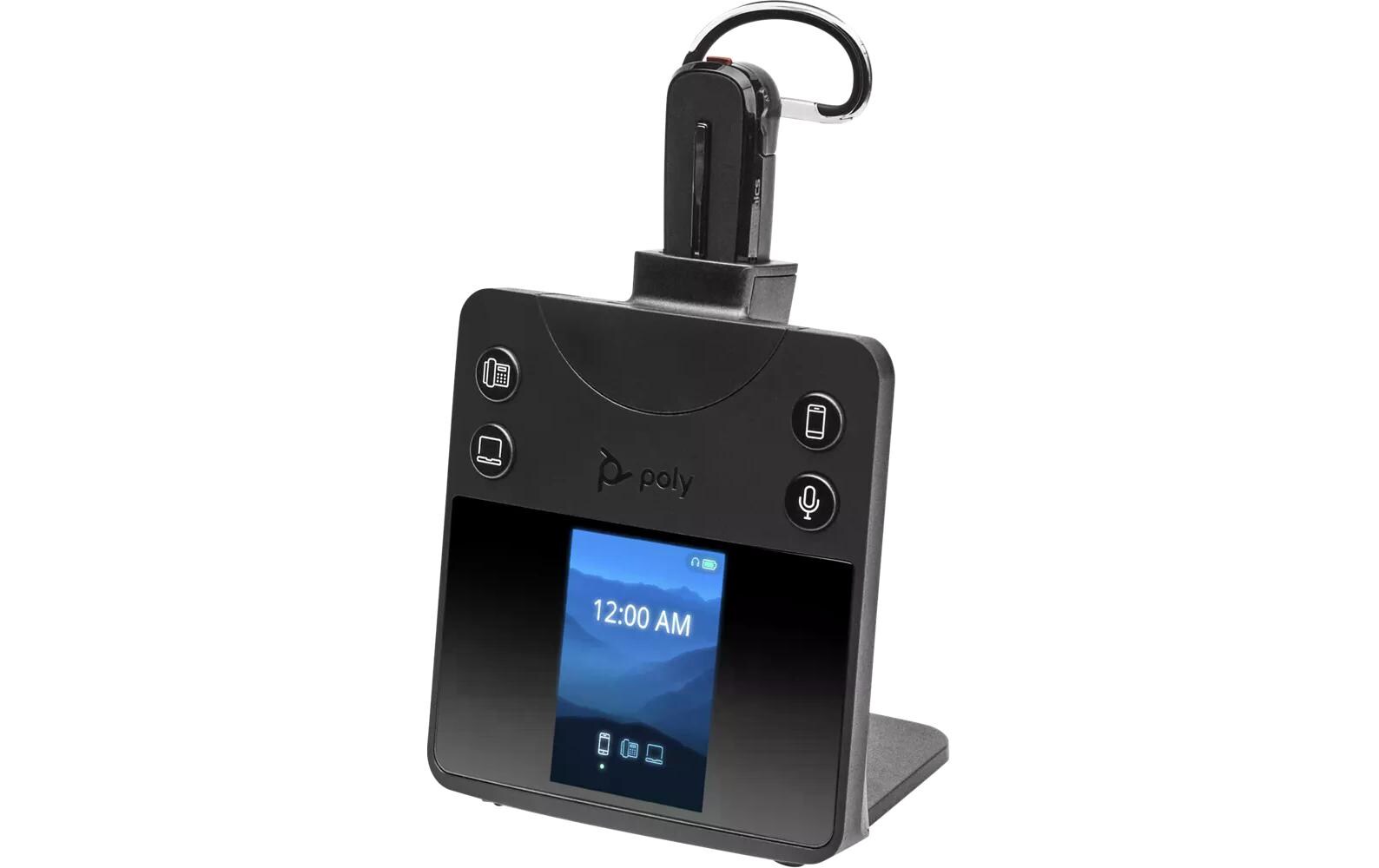 Headset Poly Savi 8445 Office UC Convertible<br>Schnurloses DECT-Headset-System