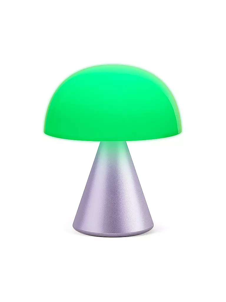 LEXON LED Lampe MINA M 11cm Silver silber