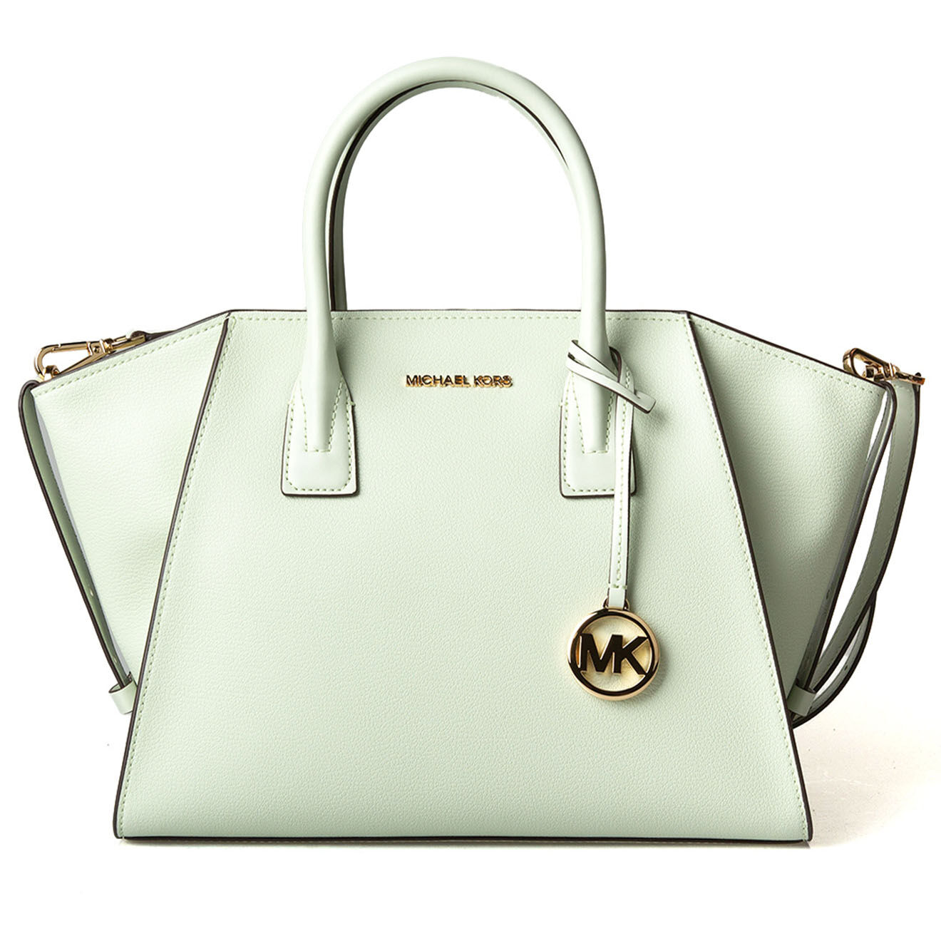 Michael Kors Sac cabas en Cuir zippé Large Avril  vert - 42x26x16 cm