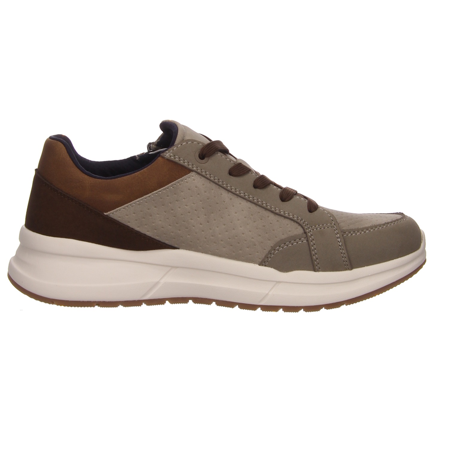 Bugatti Sneaker taupe grau