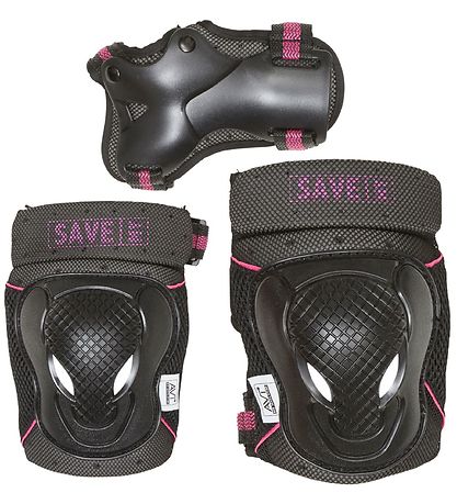 Save My Bones Beskyttelsess?t - Sort/Pink