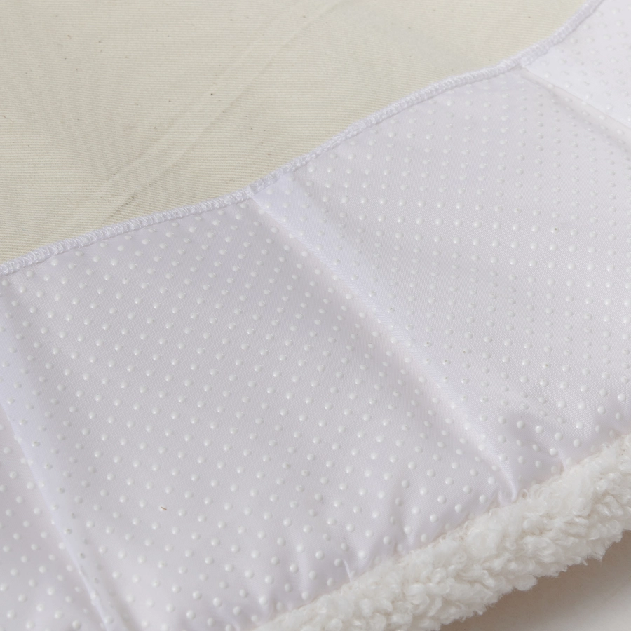Nordic Coast Company Teddy Krabbeldecke Creme