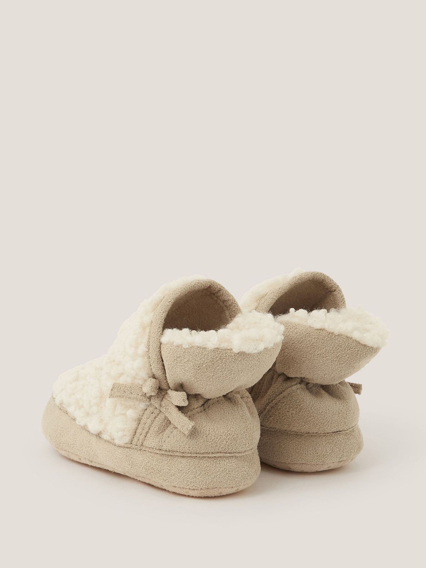 Monsoon Baby Borg Bootie Shoes