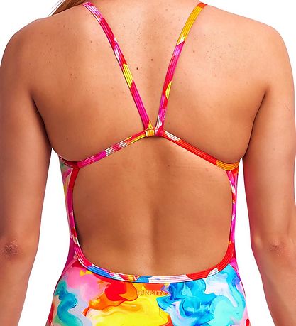 Funkita Badeanzug - UV50+ - Single Strap - Messy Monet