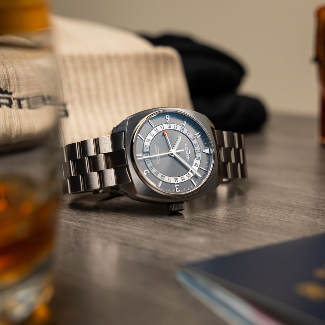 Fortis Vagabond V-40 GMT Urban Shadow