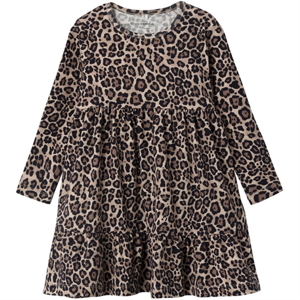 Oxford Tan Sys Kjole - Name It → Luksusbaby.dk