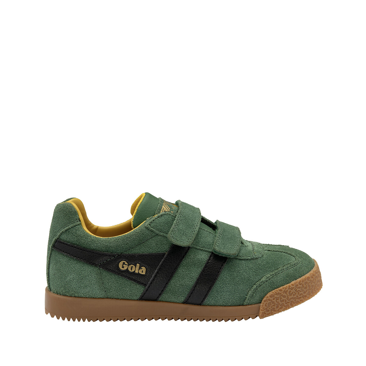 GOLA<br>Tênis de couro com tira de velcro estilo Harrier