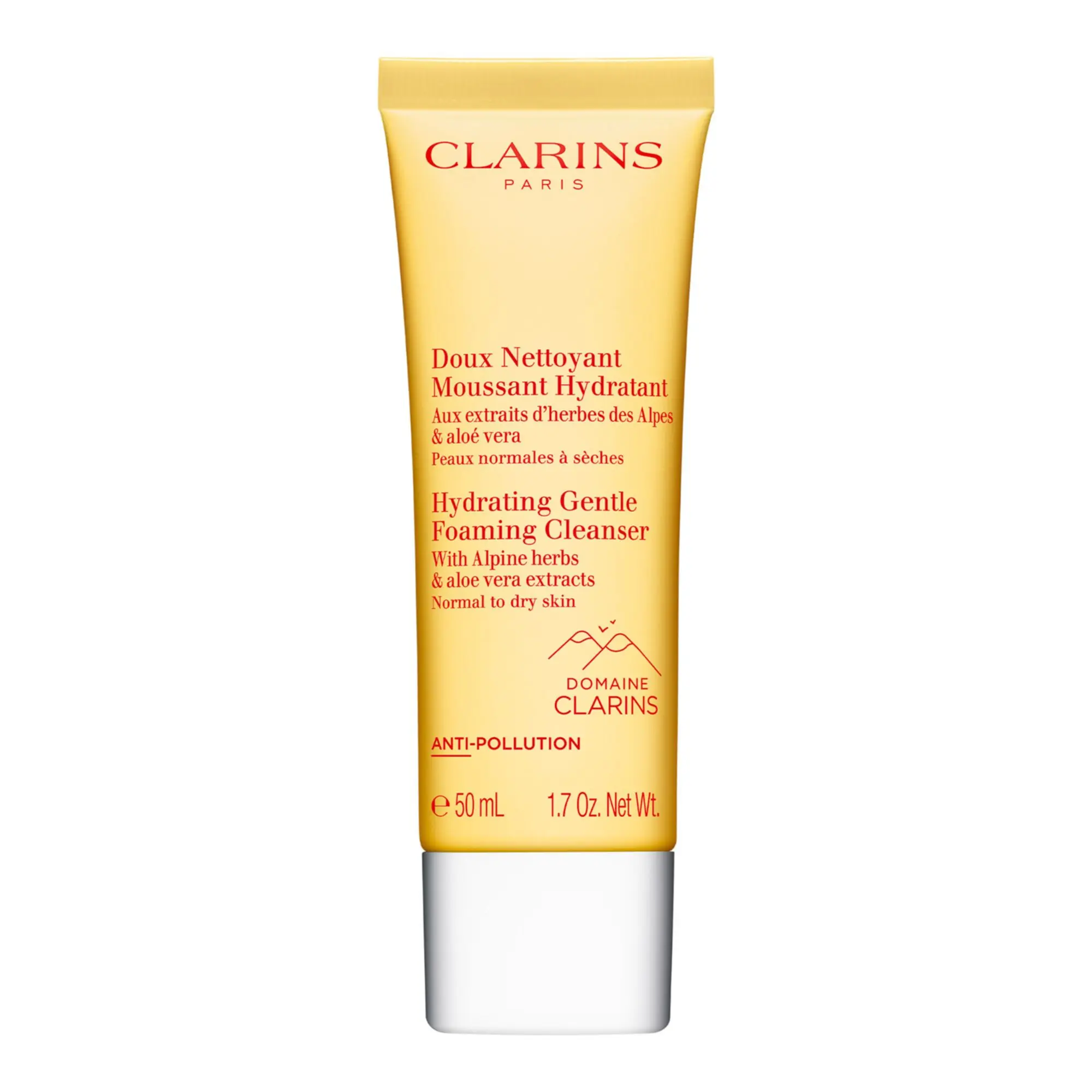 Clarins - Nettoyant Moussant HydratantPeaux Normales à Sèches 50ml - Visage