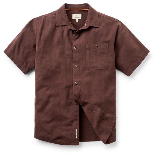 Passenger - Chill Textured Organic Cotton S/S Shirt - Chemise