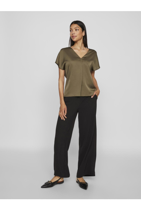 Vila groene dames t-shirt