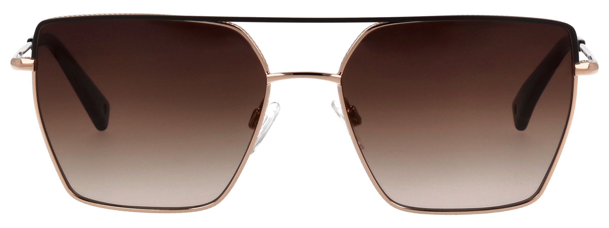 BRENDEL eyewear Sonnenbrille »Modell 905064« Form Pilot, Logoschriftzug auf Bügel, Metallfassung