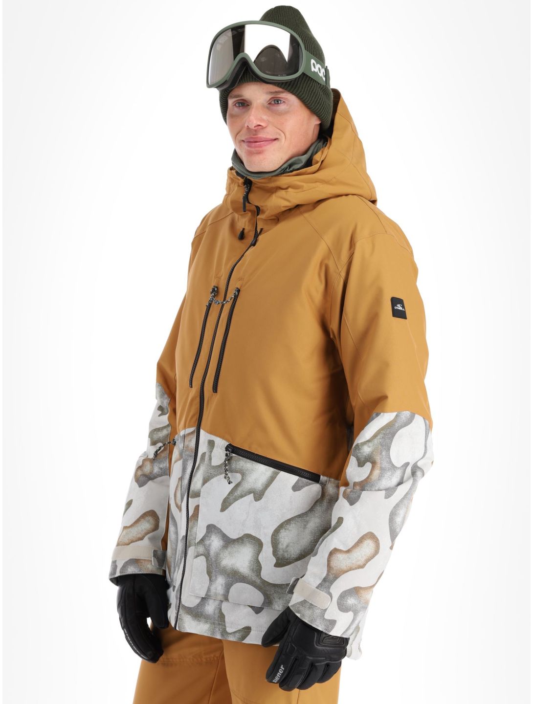 Texture ski-jas heren