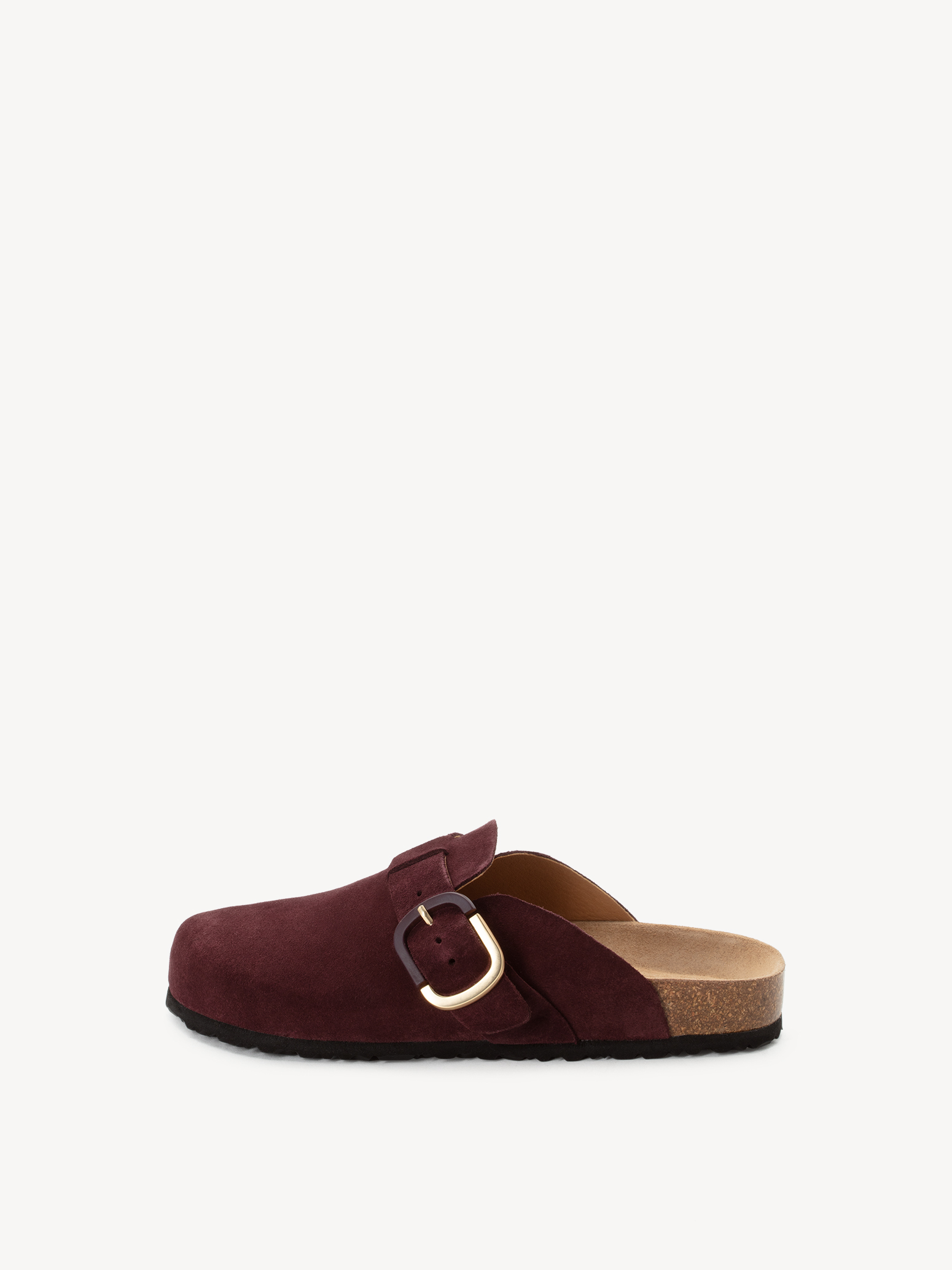 Leren Slipper - rood