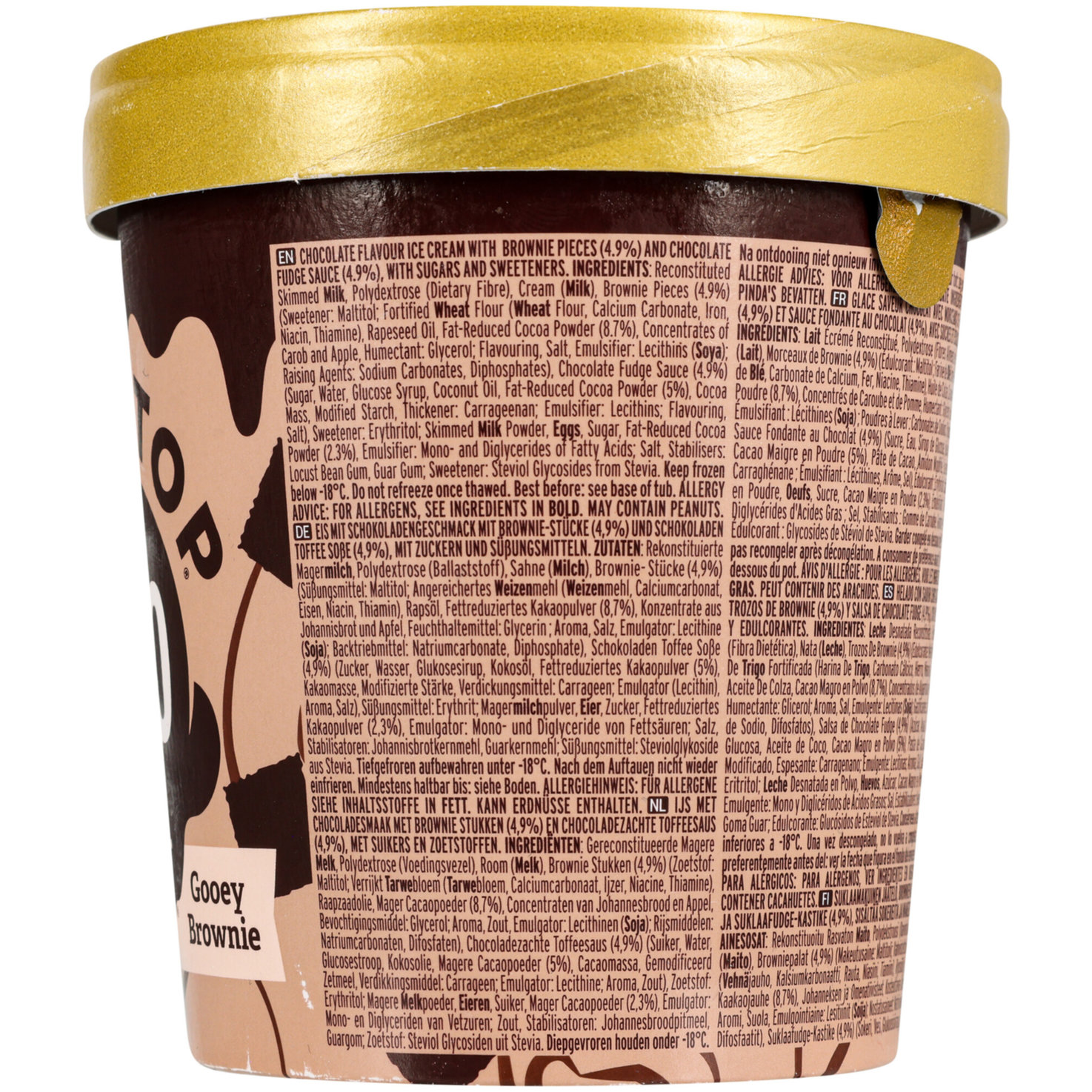 Halo Top Gooey Brownie