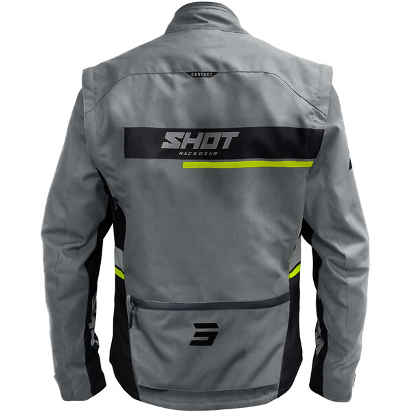 Shot - Veste Contact Assault 2.0 Gris / Jaune fluo