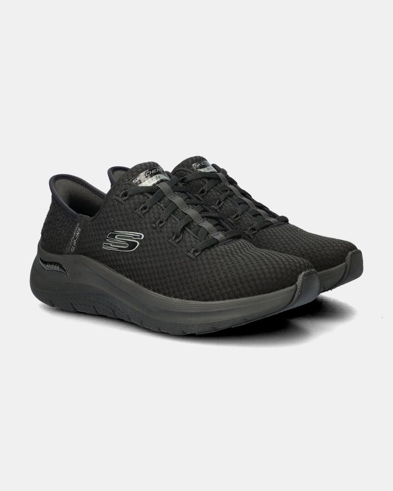 Skechers Hands Free Skip-Ins Arch Fit 2.0 Instapschoenen  - zwart