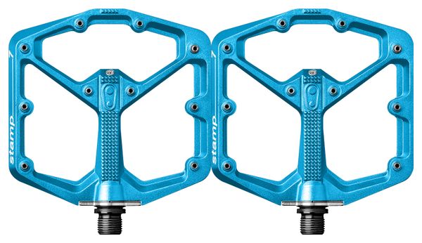 Paire de Pédales Crankbrothers Stamp 7 Bleu - Produit Reconditionné