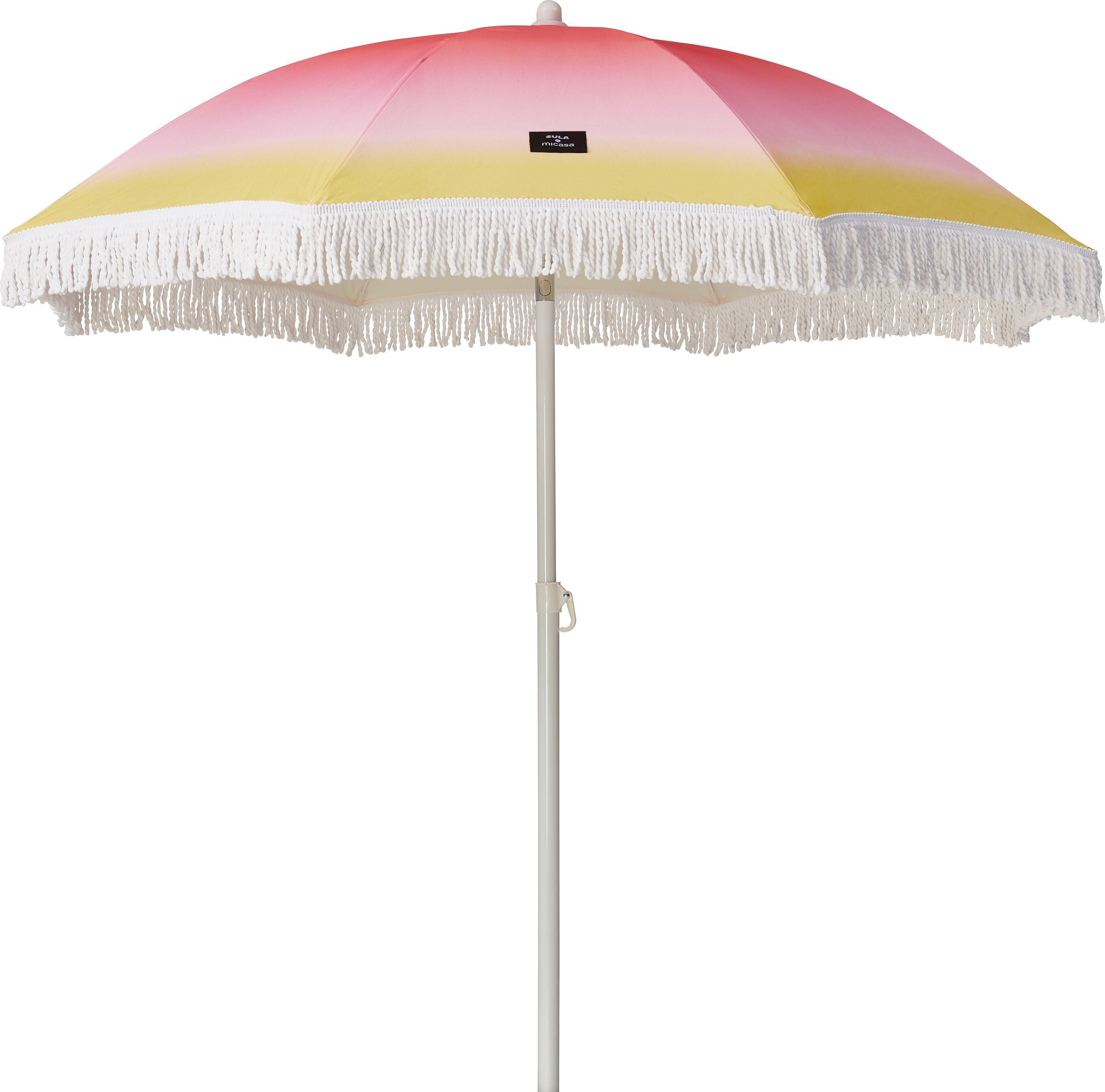 SOLE Sonnenschirm Sunset Fade - Rosa / H: 210.0 cm