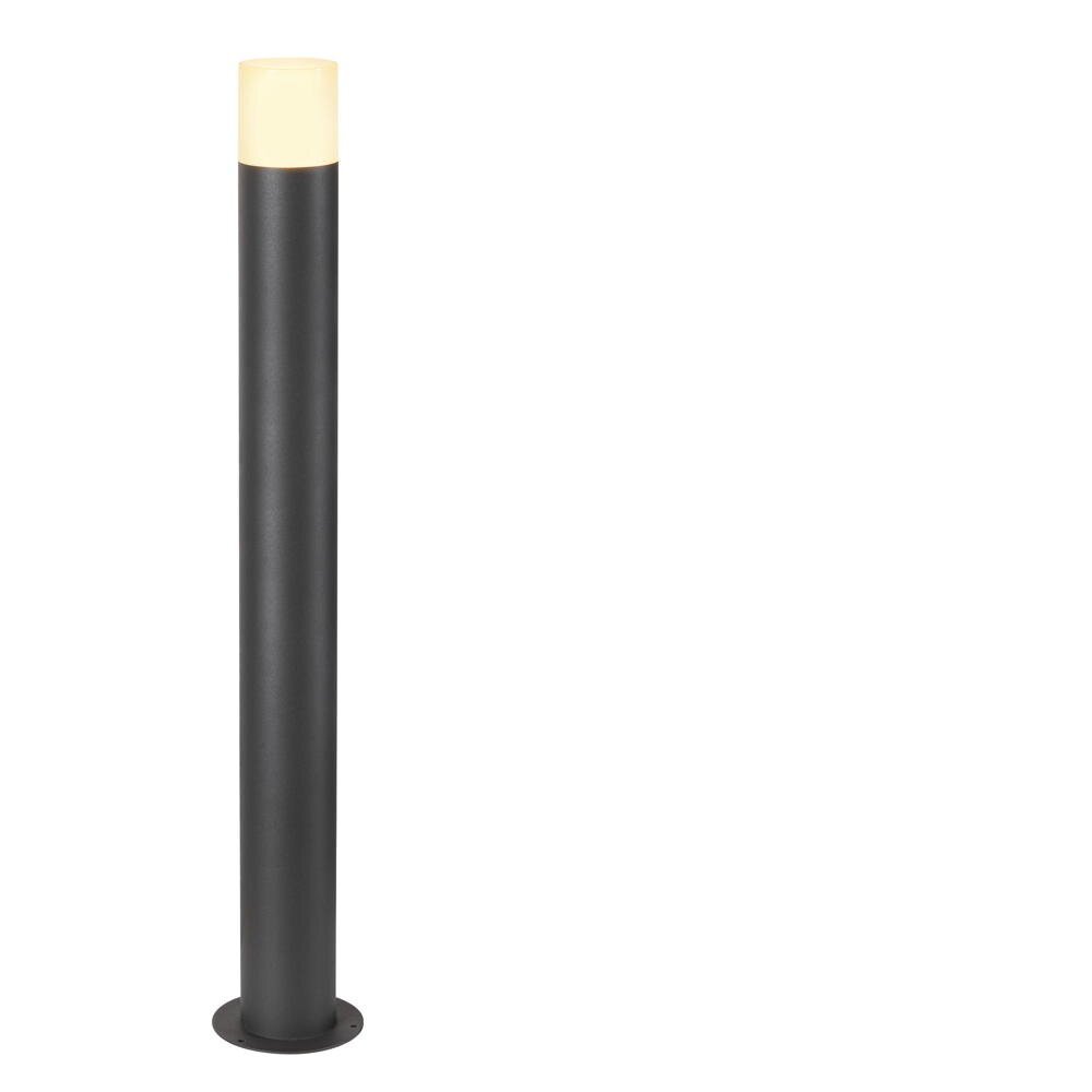 Padverlichting grafiet in zwart E27 IP44 900mm