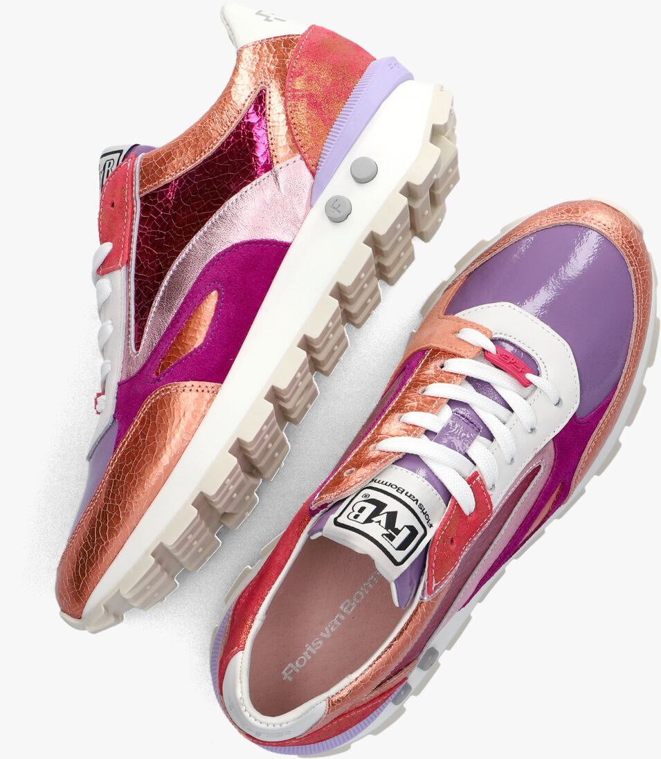 FLORIS VAN BOMMEL oranje floris van bommel lage sneakers sfw-10097