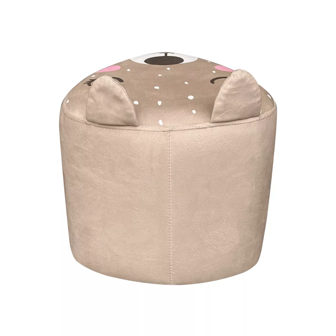 Pouf enfant (H25 cm) Bichette Beige