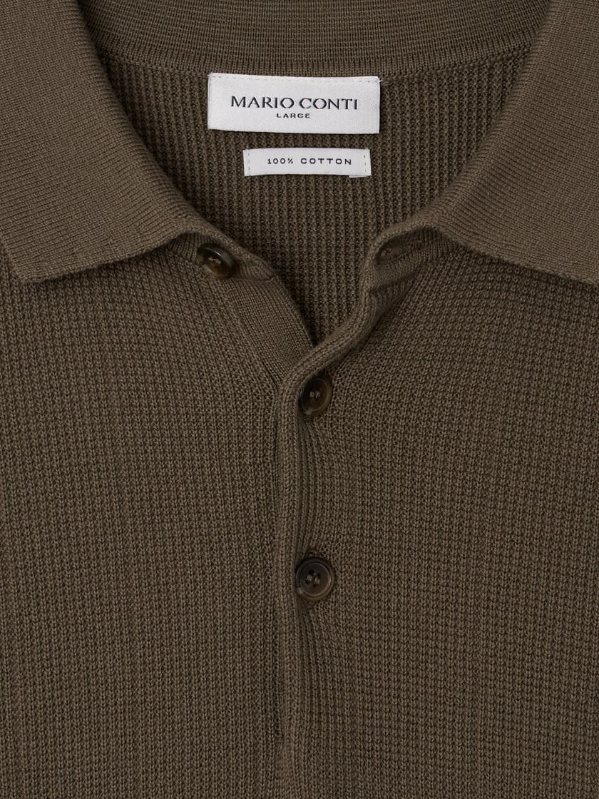 Rino strikket polo Morel
