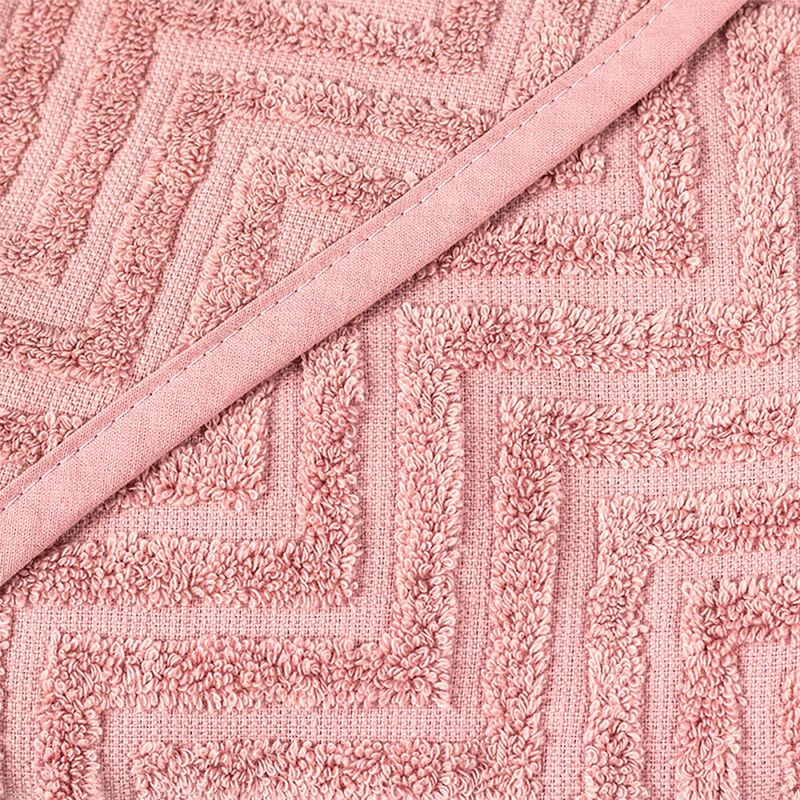 Filibabba Badehåndkle m/hette, Zikk Zakk Rosa