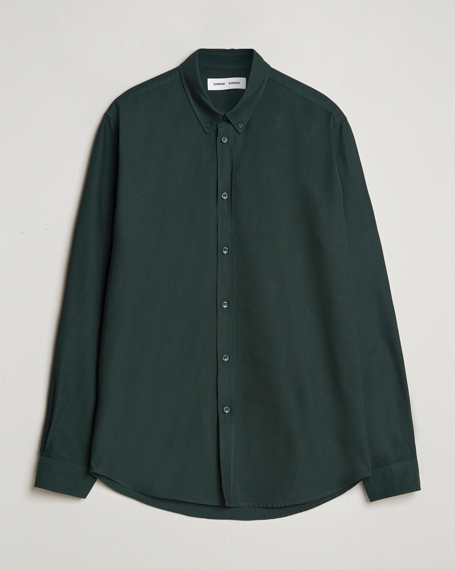 Samsøe Samsøe Saliam Oxford Shirt Darkest Spruce