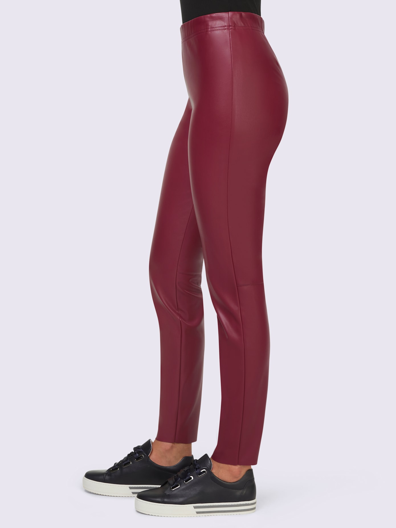 Pantalon en imitation cuir imitation cuir tendance