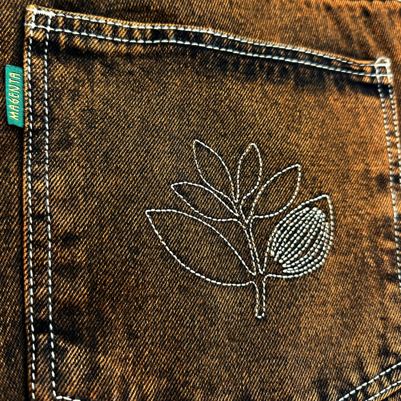 PANTALON OG STITCH - DENIM BRONZE