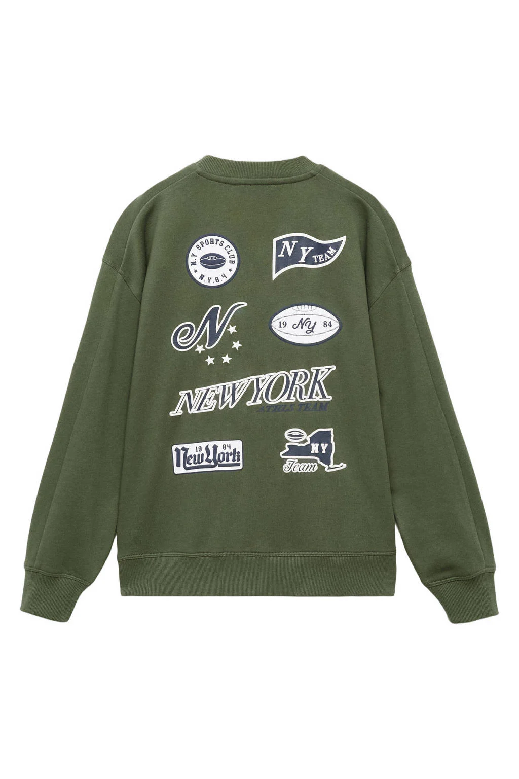 Mango Kids sweater groen